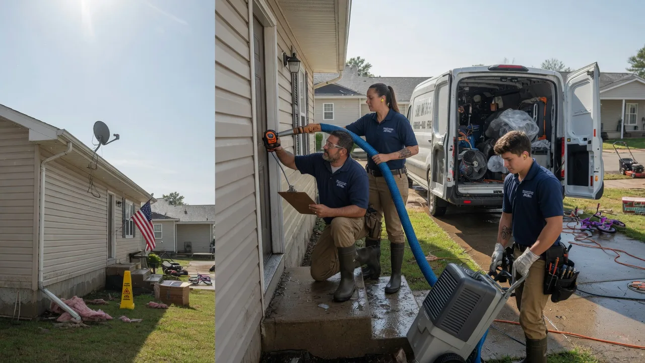 Ceiling Water Damage Restoration in Leroy, TX near me